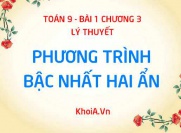 Phương trình bậc nhất hai ẩn là gì? có nghiệm khi nào? vô...